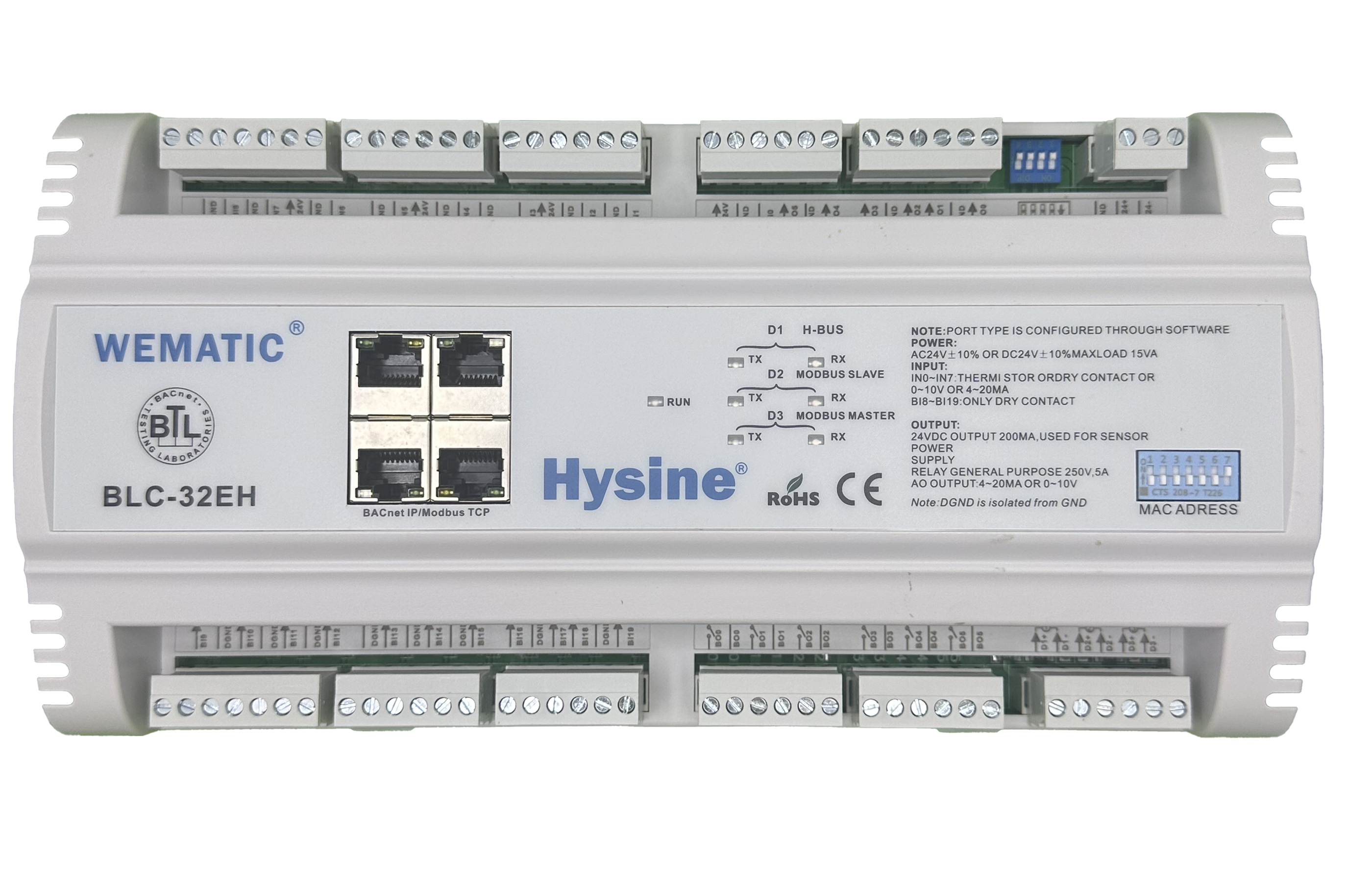 BLC Equipment Monitoring Energy Efficiency Management Controller